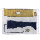 beautiful Beni Ouarain rug with amazing wool quality, Boots is offering a soft touch and vintage appeal