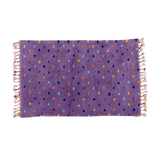 Purple Beni a colorful handmade Moroccan rug with a soft touch and vibrant purple hues