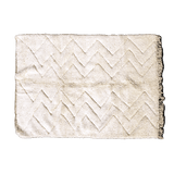Sand Storm Moroccan Rug, crafted from 100% wool, featuring intricate white patterns for authentic comfort and timeless style