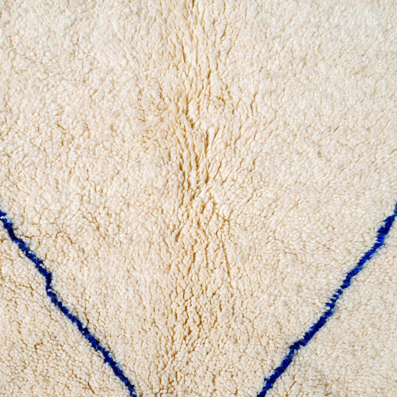 Blue Diamond Rug | Beni Rug | Authentic Berber Rug | Moroccan Rug – Zarabe